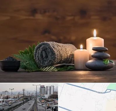 ماساژ در منزل در بلوار ارتش