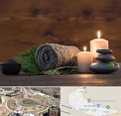 ماساژ در منزل در پرند