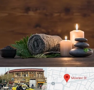 ماساژ در منزل در مولوی