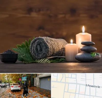 ماساژ در منزل در خیابان فلسطین