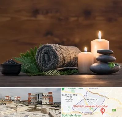 ماساژ در منزل در حکیمیه 