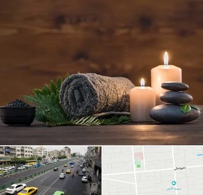 ماساژ در منزل در خیابان دامپزشکی