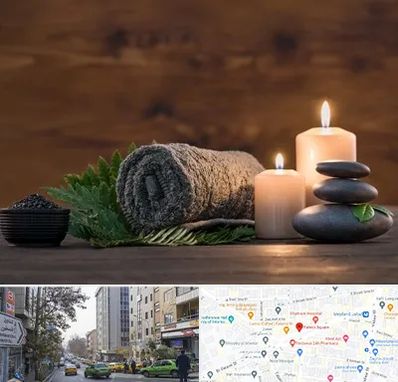 ماساژ در منزل در فاطمی 