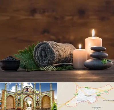 ماساژ در منزل در سمنان