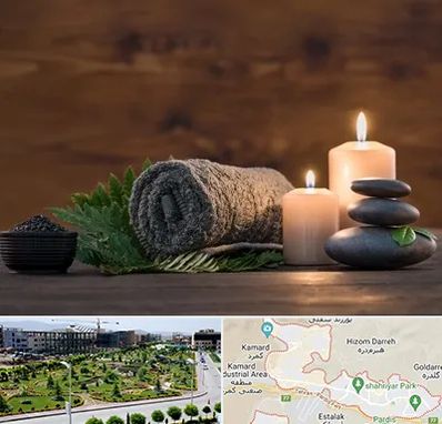 ماساژ در منزل در پردیس