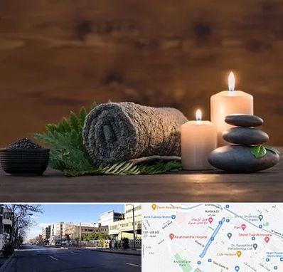 ماساژ در منزل در خیابان ملاصدرا شیراز 