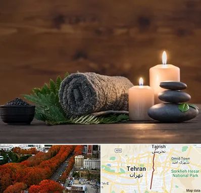 ماساژ در منزل در ولیعصر 