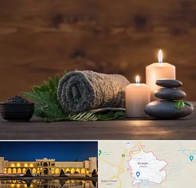 ماساژ در منزل در برازجان