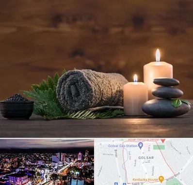 ماساژ در منزل در گلسار رشت 