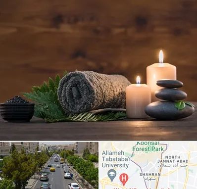 ماساژ در منزل در شهران 