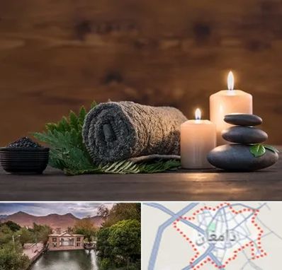 ماساژ در منزل در دامغان