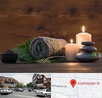 ماساژ در منزل در خیابان آذربایجان