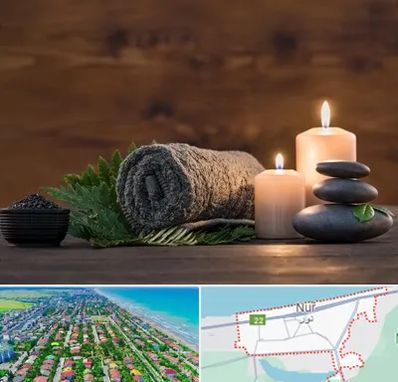 ماساژ در منزل در نور