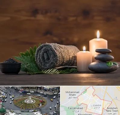 ماساژ در منزل در فردیس کرج 