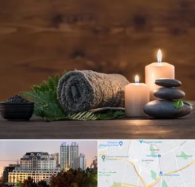 ماساژ در منزل در فرشته 