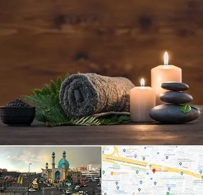 ماساژ در منزل در رسالت 