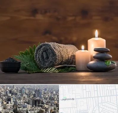 ماساژ در منزل در جیحون