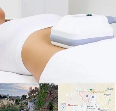 لاغری موضعی در باغستان کرج 