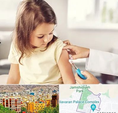 نمونه گیری خون نوزاد و اطفال در نیاوران 