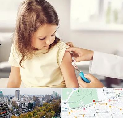 نمونه گیری خون نوزاد و اطفال در بلوار کشاورز 