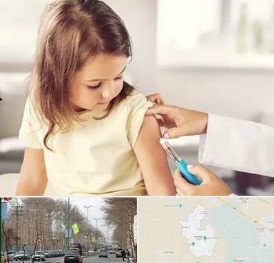 نمونه گیری خون نوزاد و اطفال در نظرآباد کرج 