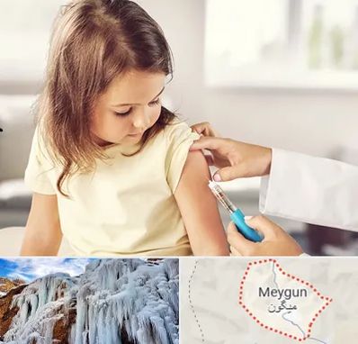 نمونه گیری خون نوزاد و اطفال در میگون