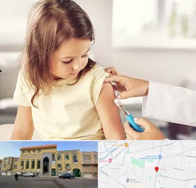 نمونه گیری خون نوزاد و اطفال در زنبیل آباد قم