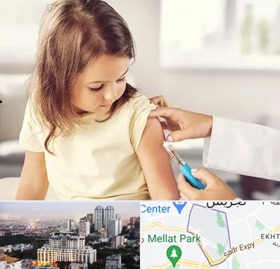 نمونه گیری خون نوزاد و اطفال در الهیه 