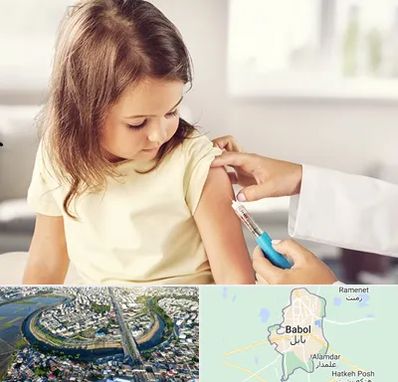 نمونه گیری خون نوزاد و اطفال در بابل