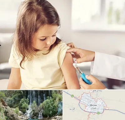 نمونه گیری خون نوزاد و اطفال در شیروان