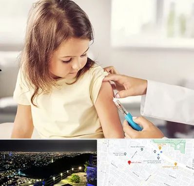 نمونه گیری خون نوزاد و اطفال در هفت تیر مشهد 