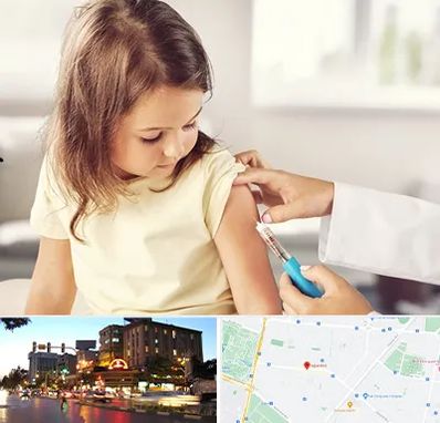 نمونه گیری خون نوزاد و اطفال در بلوار سجاد مشهد 