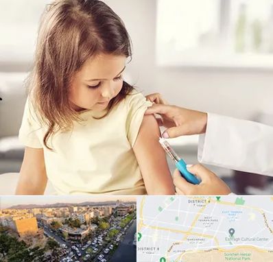 نمونه گیری خون نوزاد و اطفال در تهرانپارس 