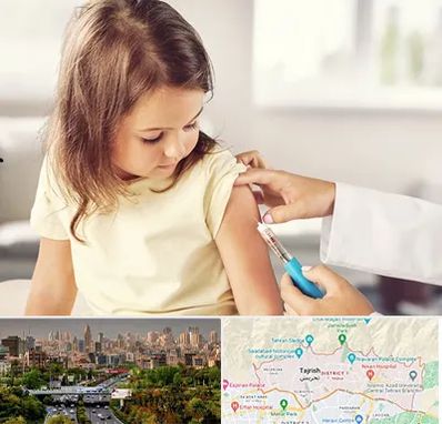 نمونه گیری خون نوزاد و اطفال در منطقه 1 تهران 