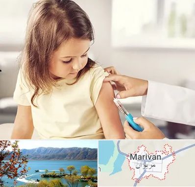 نمونه گیری خون نوزاد و اطفال در مریوان