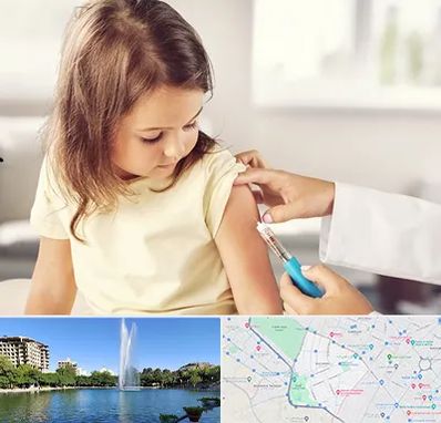 نمونه گیری خون نوزاد و اطفال در کوهسنگی مشهد 