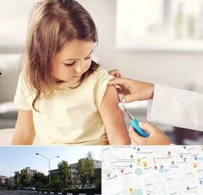 نمونه گیری خون نوزاد و اطفال در میدان کاج 