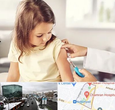 نمونه گیری خون نوزاد و اطفال در اقدسیه 