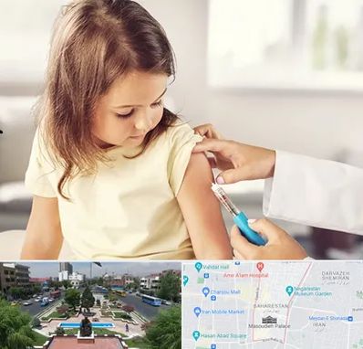 نمونه گیری خون نوزاد و اطفال در بهارستان