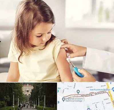 نمونه گیری خون نوزاد و اطفال در بلوار معلم رشت 