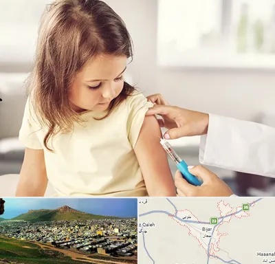 نمونه گیری خون نوزاد و اطفال در بیجار