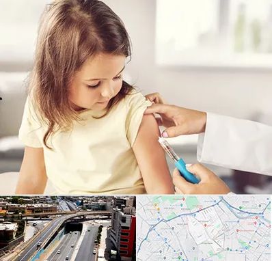 نمونه گیری خون نوزاد و اطفال در ستارخان شیراز 