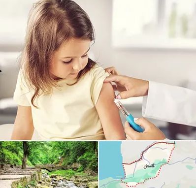نمونه گیری خون نوزاد و اطفال در گلستان