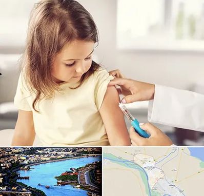 نمونه گیری خون نوزاد و اطفال در خرمشهر