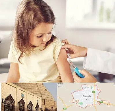 نمونه گیری خون نوزاد و اطفال در ساوه