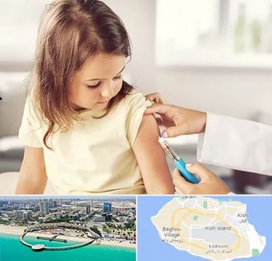 نمونه گیری خون نوزاد و اطفال در کیش