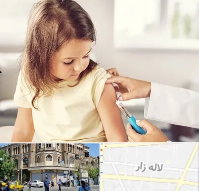 نمونه گیری خون نوزاد و اطفال در لاله زار