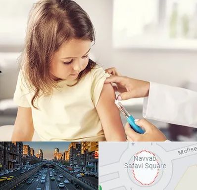 نمونه گیری خون نوزاد و اطفال در نواب 