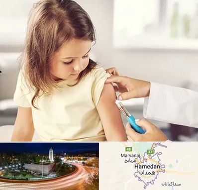 نمونه گیری خون نوزاد و اطفال در همدان