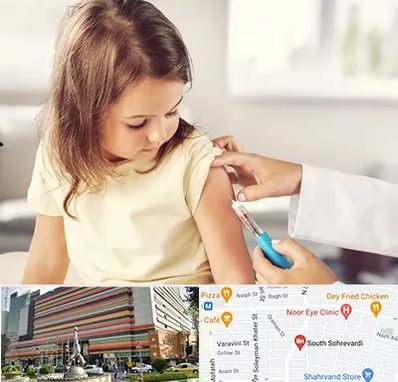 نمونه گیری خون نوزاد و اطفال در سهروردی 